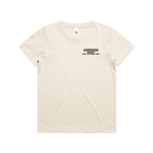 Kids MUDBUG Tee - Ecru