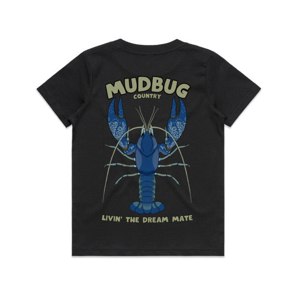 Kids MUDBUG Tee - Black