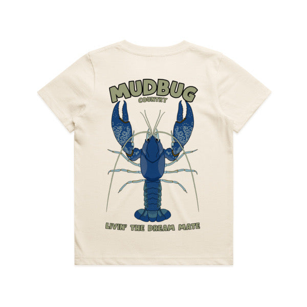 Kids MUDBUG Tee - Ecru